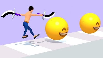 Draw Slicer Gameplay! Satisfying and relaxing ASMR slicing video