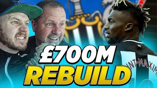 We spent £700M to REBUILD Newcastle United