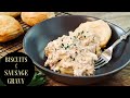 The  Best Biscuits & Creamy Italian Sausage Gravy | ThymeWithApril image