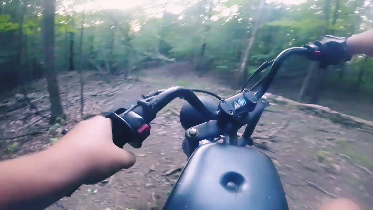 Baja warrior 200, riding in trails(speed/acceleration/etc: - YouTube
