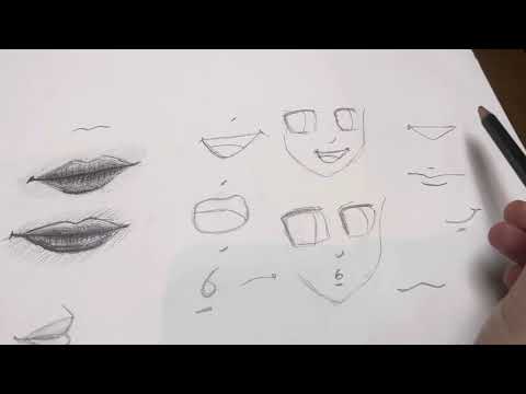 Como desenhar boca