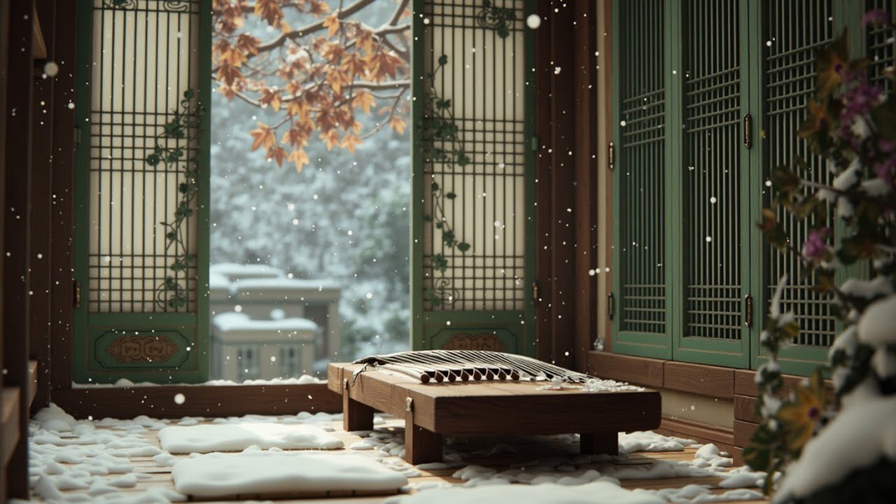 Winter Zen Harmony - Relaxing Asian Flute Music for Stress Relief ...