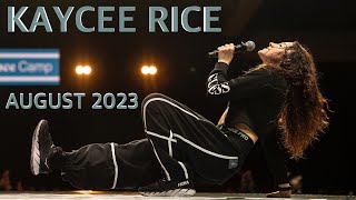 Kaycee Rice - August 2023 Dances