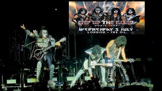 Kiss : London, last ever show @ the O2, 5/7/23
