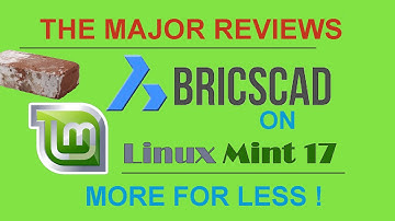 BricsCAD on Linux Mint 17 !