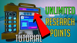 ASTRONEER | (Theoretically) Infinite Research Bytes Tutorial | How to get unlimited Research Points