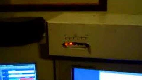 PC parallel port LED VUmeter