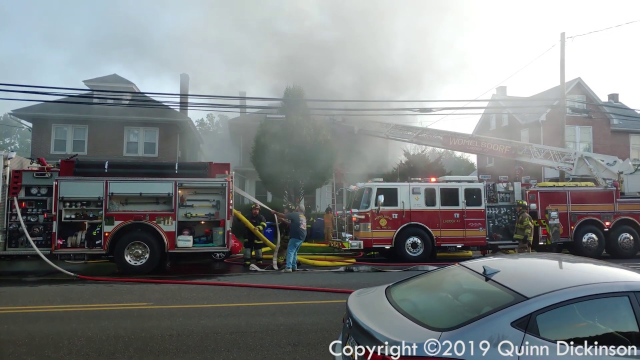 On Scene at a 2nd Alarm Working Fire Robesonia, PA YouTube