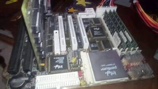 Motherboard KM-T5-V Socket 7 ISA Pentium MMX 150MHz 8Mb RAM Motherboard KM-T5-V Socket 7 ISA Pentium MMX 150MHz 8Mb RAM