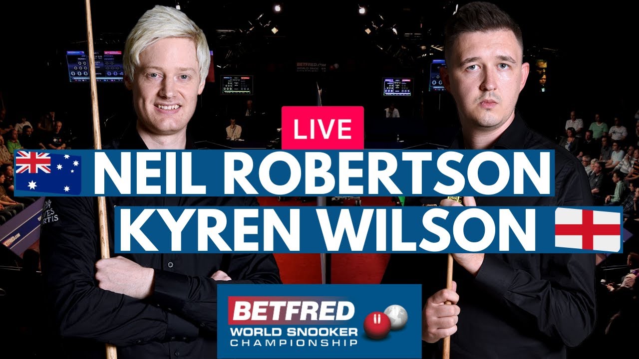 Neil Robertson vs Kyren Wilson - 2021 World Snooker Championship - Live Stream Watch Along