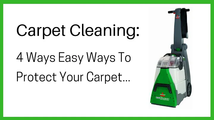 Proteja seu carpete com esses 4 passos fáceis!