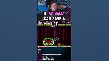 Baby Metroid Skip - Super Metroid #gaming #metroid #retro #videogame #speedrun #randomizer