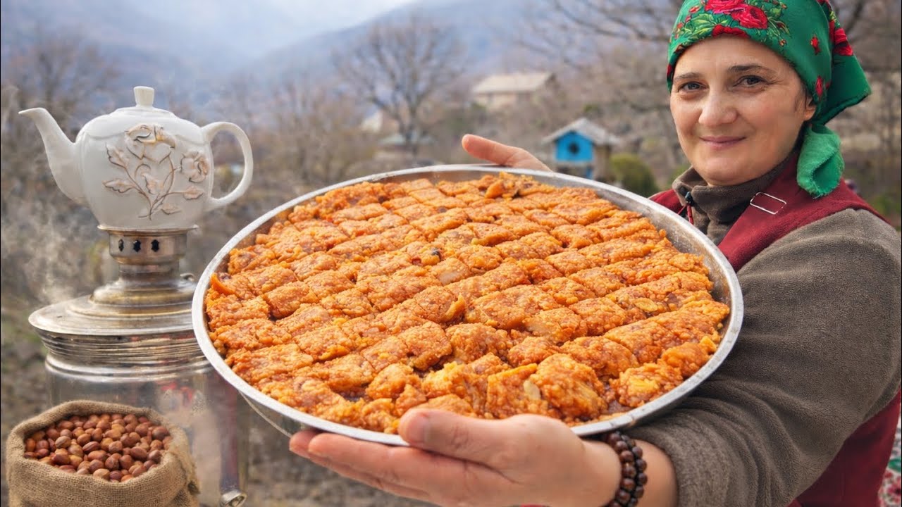 Traditional Hazelnut Halva from Gabala