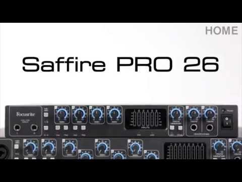 Focusrite Saffire PRO 26 Firewire/Thunderbolt Audio Interface Overview | Full Compass