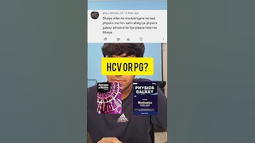 HC Verma vs Physics Galaxy 🔥‼️#jeephysics#jee2025#jeemains#iit#pw#shorts#jee2026#hcv#physicsgalaxy