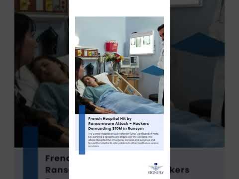 French Hospital Hit by Ransomware Attack