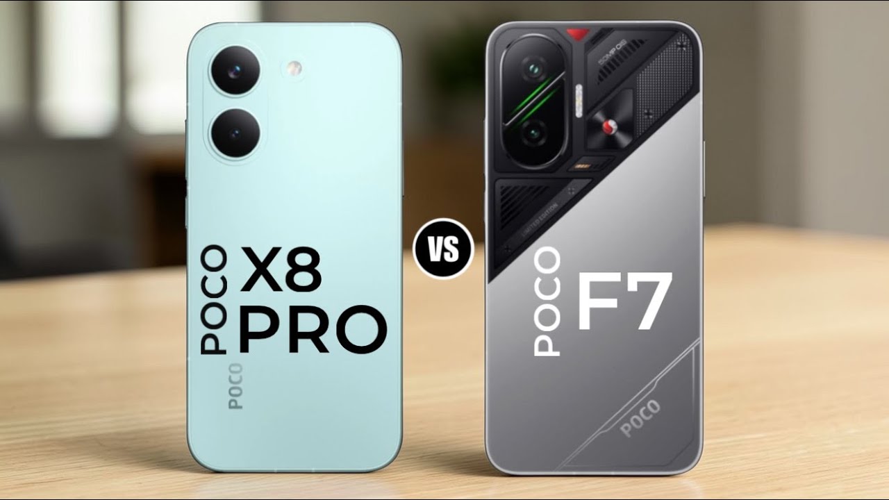 Poco X8 Pro vs Poco F7
