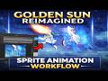 Golden Sun Reimagined – Sprite Animation Breakdown | Story Writing &amp; DaVinci Resolve