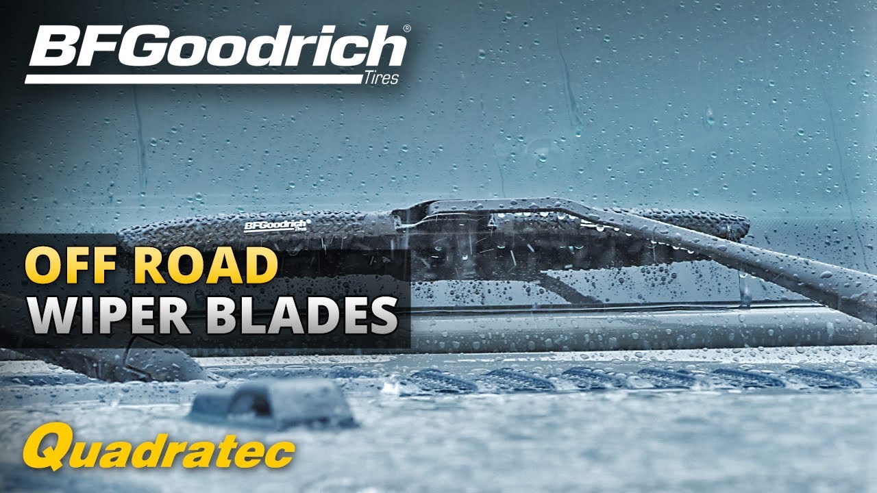 BFGoodrich Off Road Wiper Blades for Jeep Wrangler, Gladiator