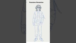 part 1 menggambar Kazutora anime tokyorevengerswedraw