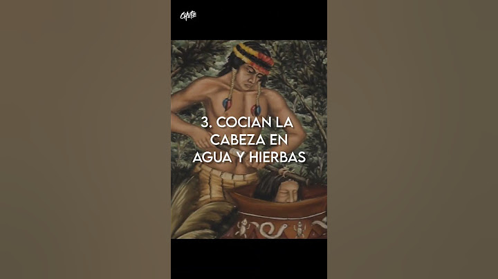 Asi reducian 5 veces el tamaño de una #cabeza en la comunidad #shuar #shorts #youtubeshorts