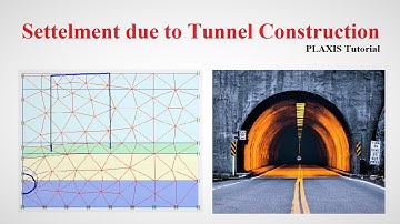 Lec 7: Settlement due to Tunnel Construction | PLAXIS Tutorial | Geotech with Naqeeb