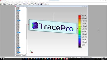 TracePro Tip 3D Irradiance Illumance Map