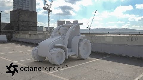 Octane Render: Shadow Catchers with HDR Sky Environments in Cinema 4D