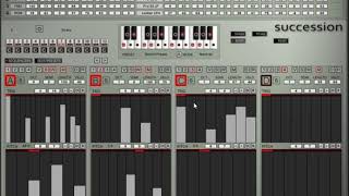 Succession Development Wave Sequencing, Start Sequencing and Synth Editor