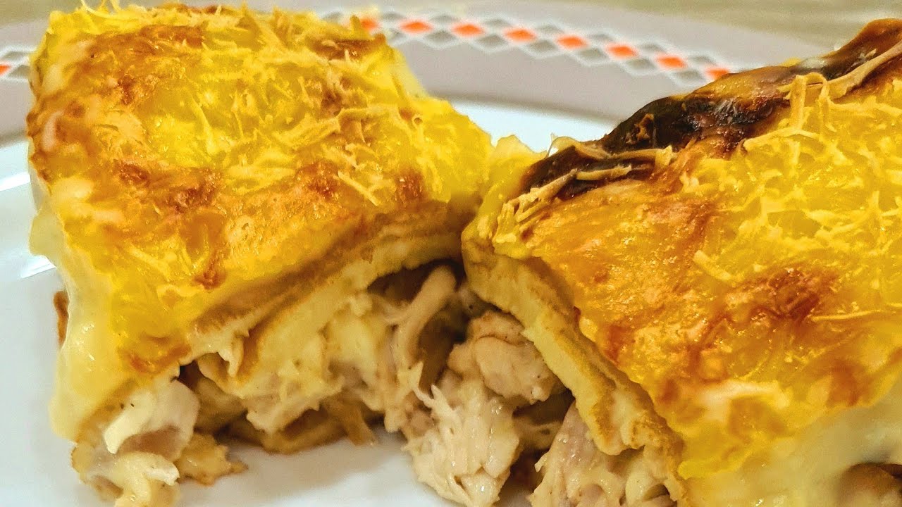 كريب مالحين بالدجاج و البشاميل بنة و لا اروع جربوهم حباباتي❤❤👍👍