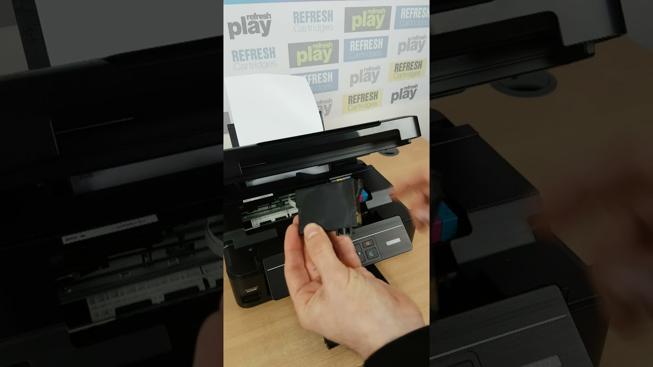 Слышите звук чернил в «пустом» картридже Epson? Посмотрите!