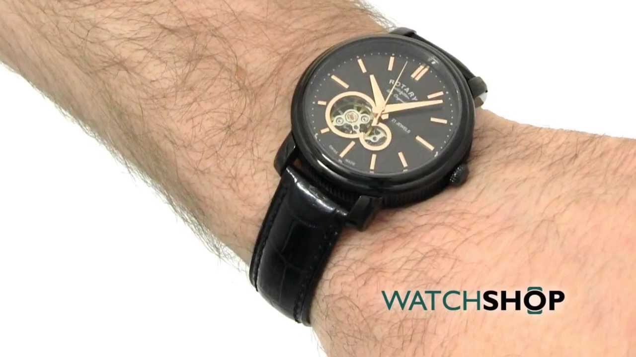 Rotary Les Originales Jura Mens Watch (GS90502/04) Black 