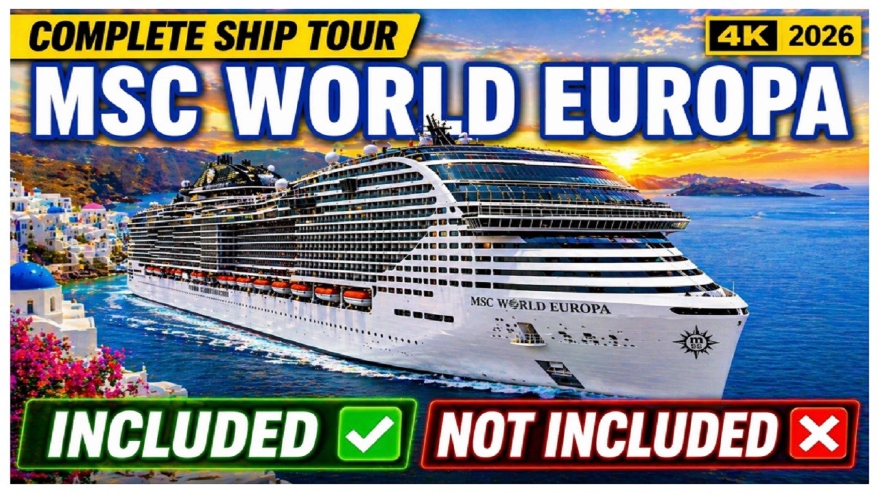MSC World Europa: What’s FREE vs What You PAY (2026 Guide)
