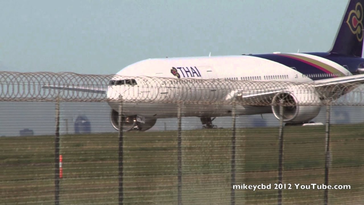 thai-airways-tg466-take-off-melbourne-airport-with-atc-youtube