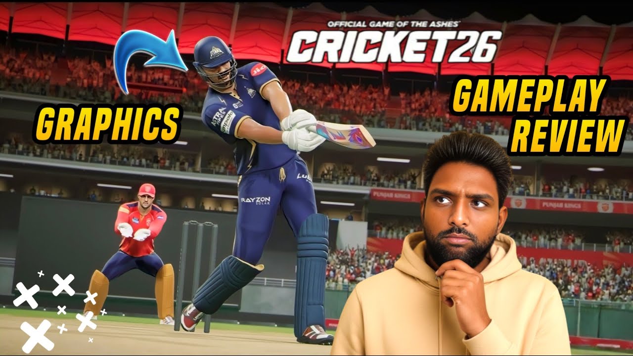 Cricket 26 Gameplay Graphics Revealed ! Hidden Features & Day Night Test ! Review