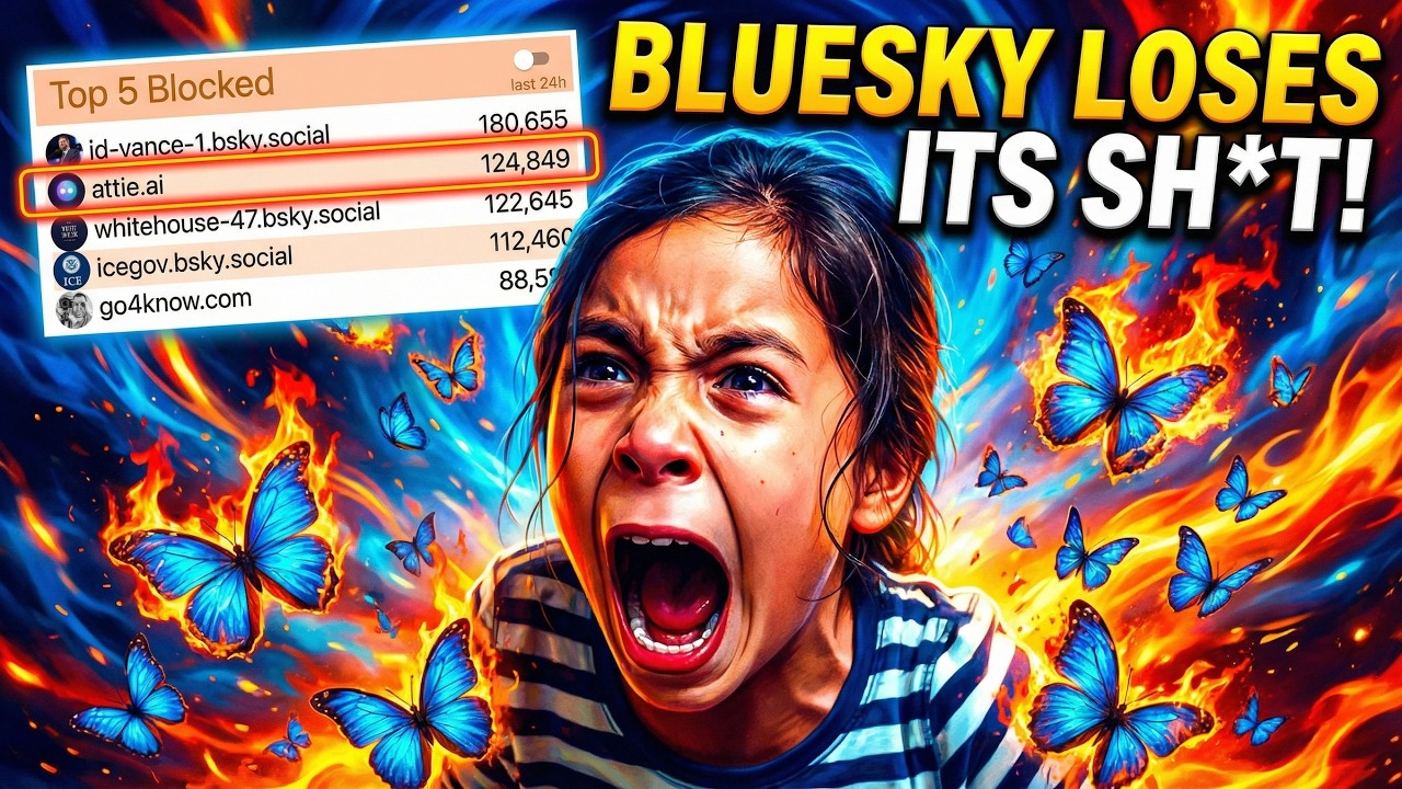 Bluesky Loses Its SH*T Over This Account! Bluesky Loses Its SH*T Over This Account!