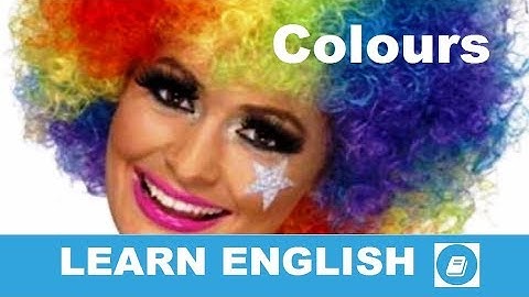 Colours - Vocabulary Flashcards