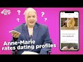 Capture de la vidéo Anne-Marie Brutally Rates Fans Dating Profiles | Capital