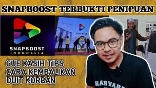 Snapboost Proven to Be a Scam! Here's How to Get Victims' Money Back!