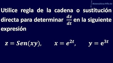 Regla de la cadena para funciones de varias variables 2