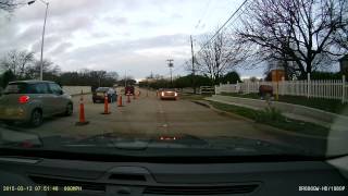 Ford Pre Collision Warning in Action