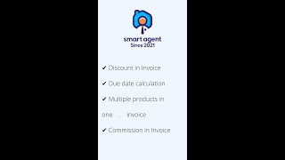Smart Agent - Discount, Commission in Invoice, Multiple Products