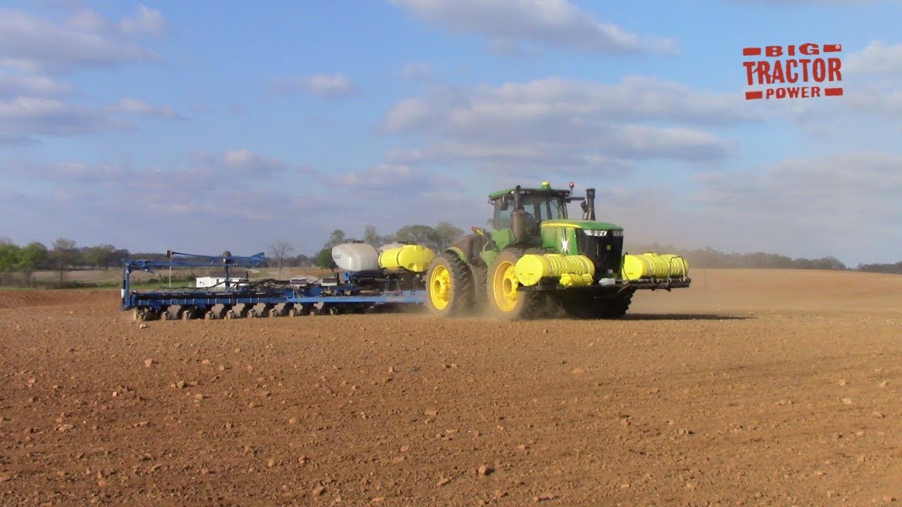 Corn Planting Time John Deere 4wds and Kinze 24 Row Planters YouTube