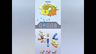 Pixel Bus Sort level 14 gameplay walkthrough solution screenshot 5