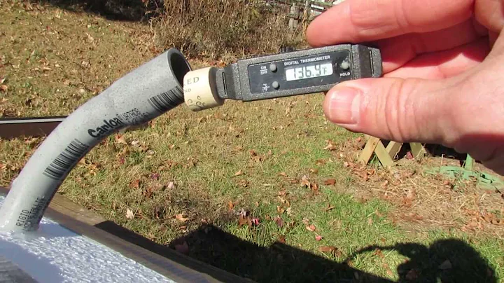 Solar Soda/Beer Can Heater - Temperature Output Te...