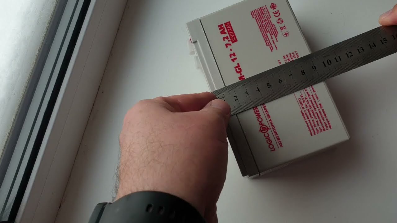 Розпакування акумулятора LogicPower Гелевого 12V 7.2Ah з Rozetka