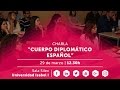 Charla sobre oportunidades laborales en el Cuerpo Diplomático Español