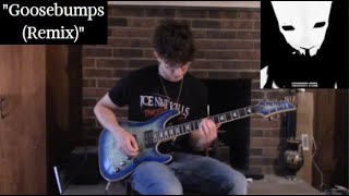 Video thumbnail of "Travis Scott, HVME | Goosebumps (Remix) | Guitar Cover"