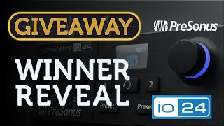 PreSonus io24 Giveaway Reveal by Pixel Pro Audio 116 views 2 years ago 3 minutes, 56 seconds