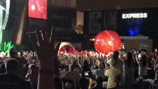 twenty one pilots - Tyler in the hamster ball! (@ Express Live! Tour de Columbus 6/22/17)